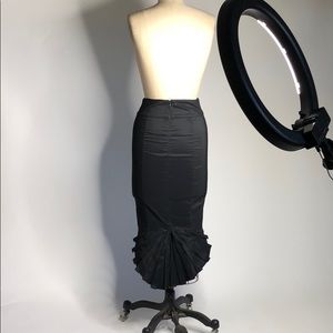 MARCIANO Half shell mermaid pencil skirt